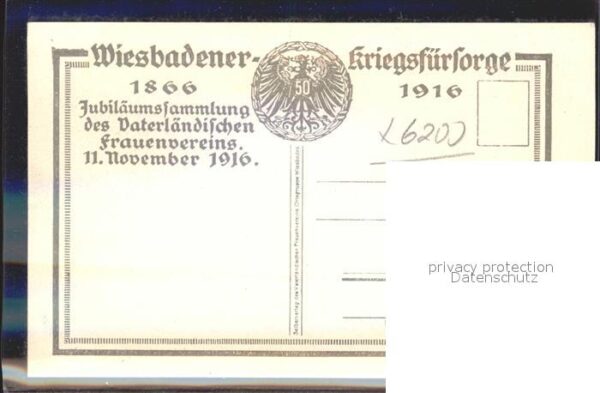 Wilhelm II Jubiläumssammlung Frauenverein Wiesbade – Bild 2