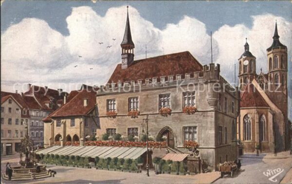 Verlag WIRO Wiedemann Nr. 2229 A Göttingen Rathaus