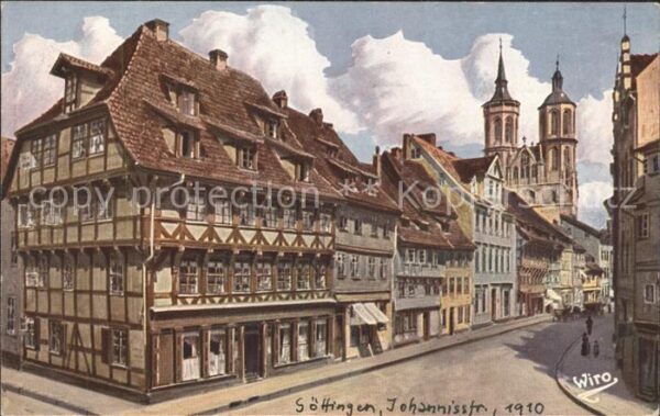Verlag WIRO Wiedemann Nr. 2230 A Göttingen Johannisstrasse