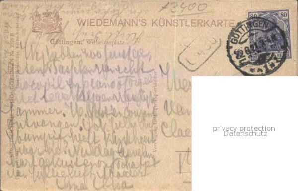 Verlag WIRO Wiedemann Nr. 2228 B Göttingen Wilhelmsplatz – Bild 2