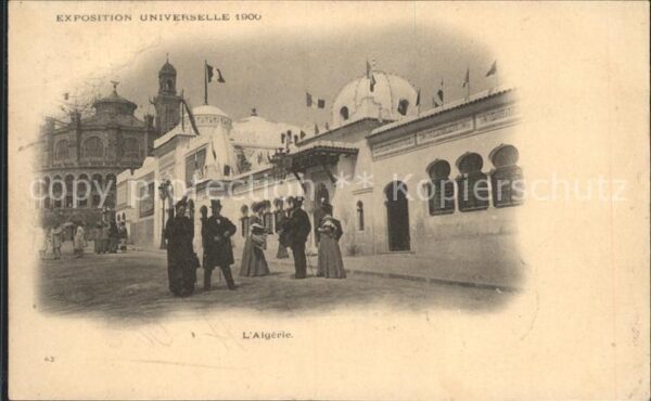 Exposition Universelle Paris 1900 Algerie