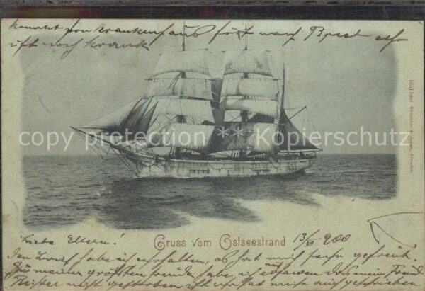 Segelschiffe Ostsee