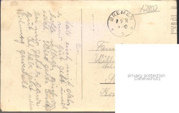 Dampfer Oceanliner Bremen – Bild 2