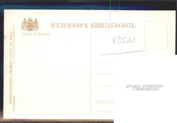 Verlag Wiedemann WIRO Nr. 2201 B Cassel Fuldapartie – Bild 2