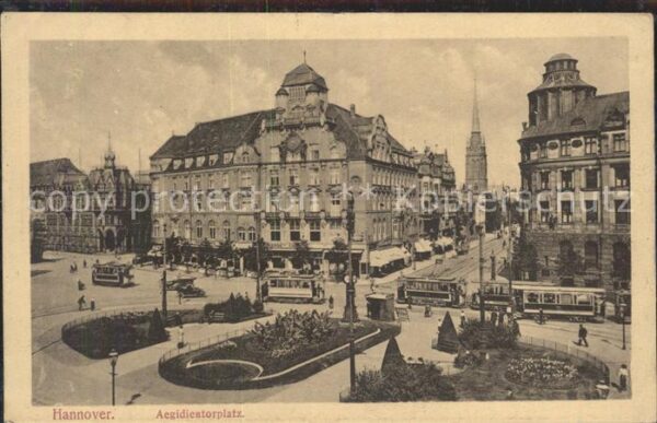Strassenbahn Hannover Aegidientorplatz