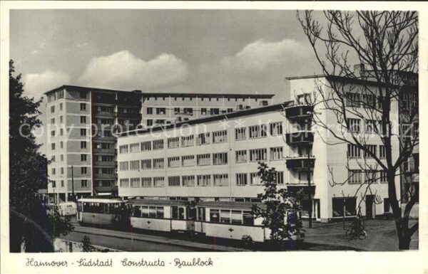 Strassenbahn Hannover Südstadt Constructa Baublock