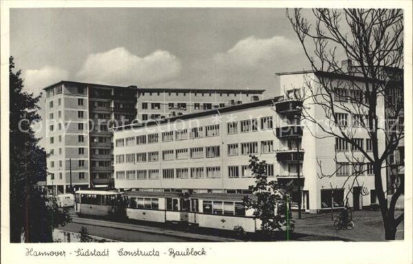 Strassenbahn Hannover Südstadt Constructa Baublock