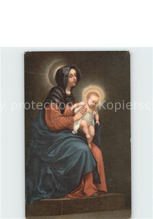Religion La Vierge avec l'enfant Jesus Carlo Dol