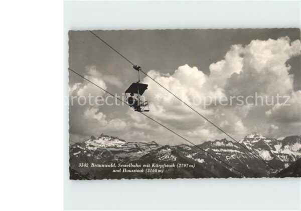 Sessellift Braunwald Kärpfstock Hausstock