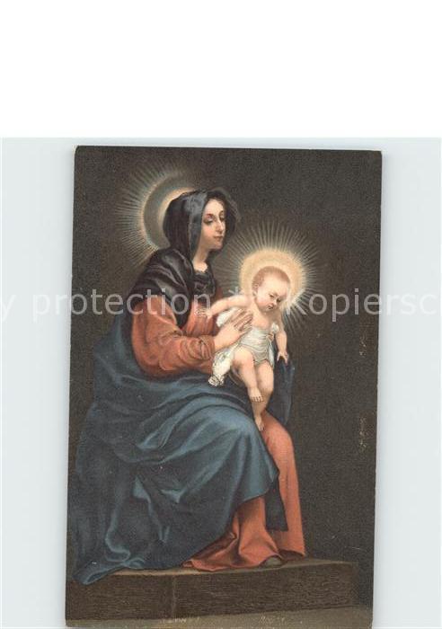 Religion La Vierge avec l'enfant Jesus Carlo Dol