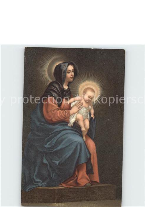 Religion La Vierge avec l'enfant Jesus Carlo Dol