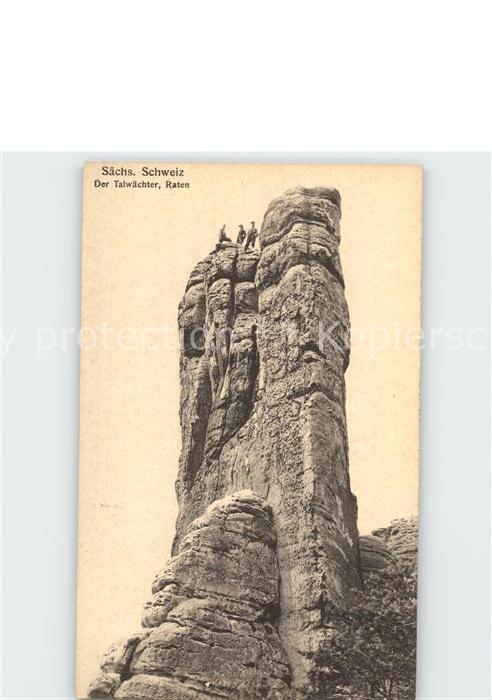 Klettern Bergsteigen Talwächter Rathen