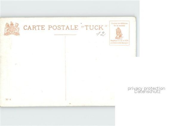 Verlag Tucks Oilette Nr. 4 Menton Vieille Ville Cap Martin N. Be – Bild 2