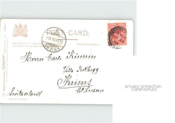 Verlag Tucks Oilette Nr. 6195 London Regent Street – Bild 2