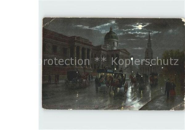 Verlag Tucks London National Gallery St. Martins Chu