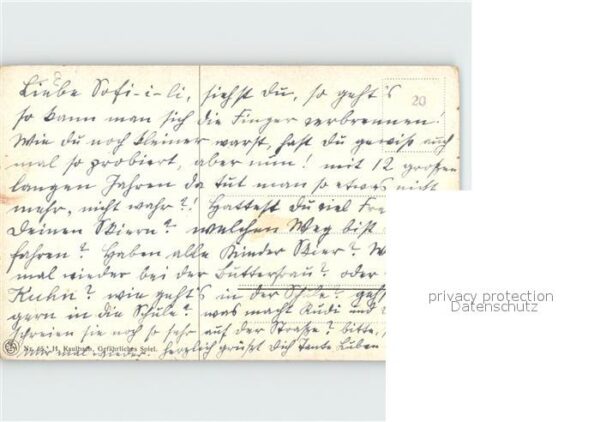 Kaulbach Hermann Gefährliches Spiel Nr. 65 Kind Kerze – Bild 2