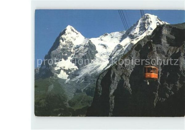 Seilbahn Schilthorn Mürren Eiger Mönch
