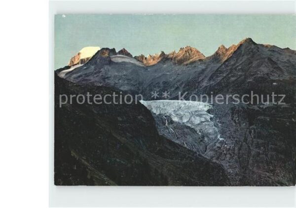 Gletscher Rhonegletscher Galenstock