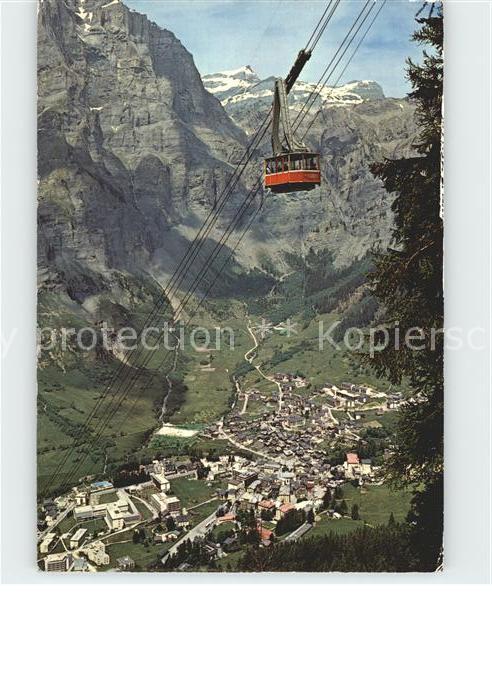 Seilbahn Leukerbad-Torrent Albinen Steghorn Rote