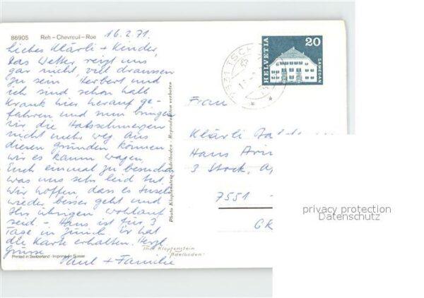 Reh Chevreuil  Roe – Bild 2