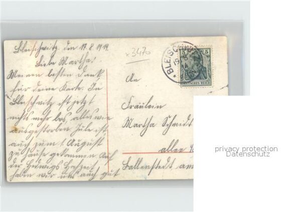 Foto PMB Nr. 5417/6 Frau Rosen Gedicht An der Weser – Bild 2