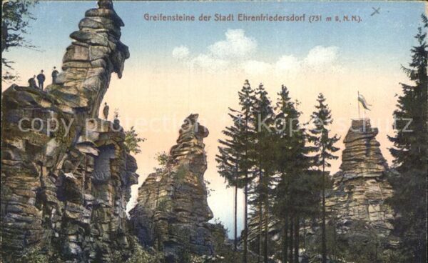 Greifensteine Erzgebirge Felsformationen