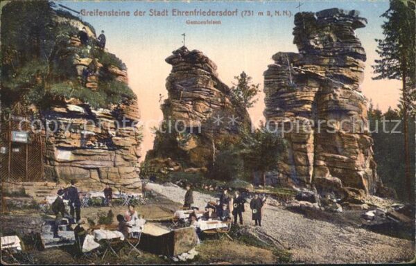Greifensteine Erzgebirge Greifenstein Berghaus Felsformationen
