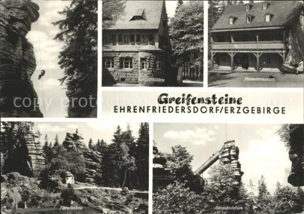 Greifensteine Erzgebirge Berggaststätte Heimatmuseum Aussichtsfe