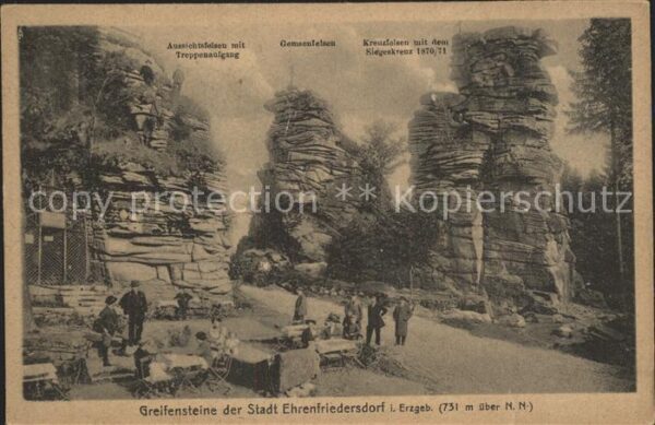 Greifensteine Erzgebirge Greifenstein Berghaus Felsformationen