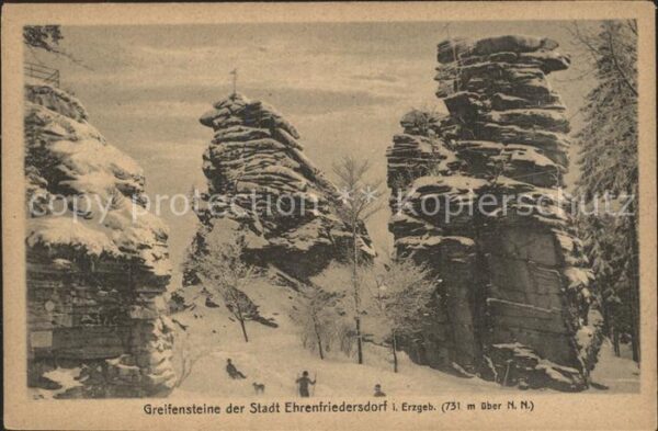 Greifensteine Erzgebirge Greifenstein Berghaus Felsformationen i