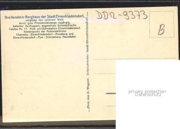 Greifensteine Erzgebirge Greifenstein Berghaus Felsformationen – Bild 2