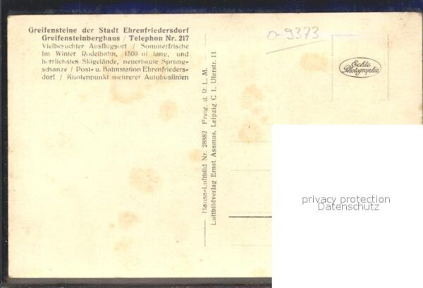 Greifensteine Erzgebirge Greifenstein Berghaus Felsformationen F – Bild 2