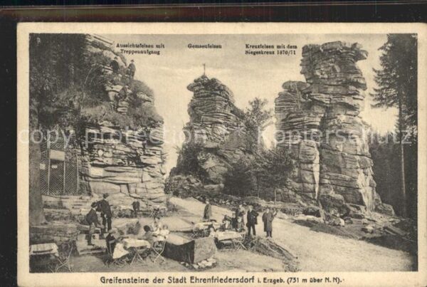 Greifensteine Erzgebirge Greifenstein Berghaus Felsformationen