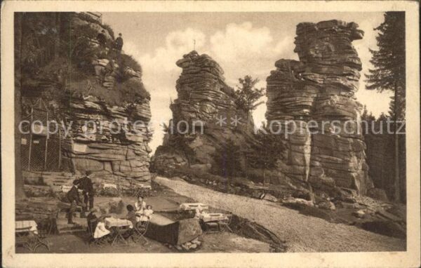 Greifensteine Erzgebirge Greifenstein Berghaus Felsformationen K
