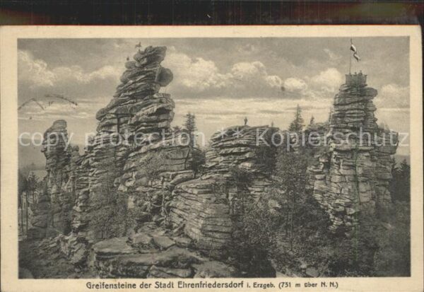 Greifensteine Erzgebirge Felsformationen Aussichtsfelsen