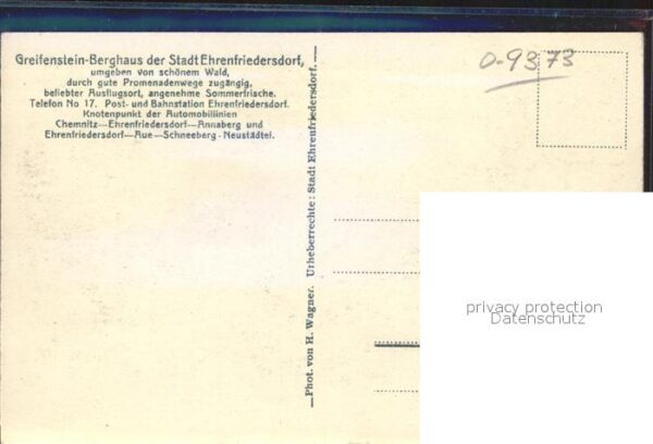 Greifensteine Erzgebirge Greifenstein Berghaus Felsformationen – Bild 2