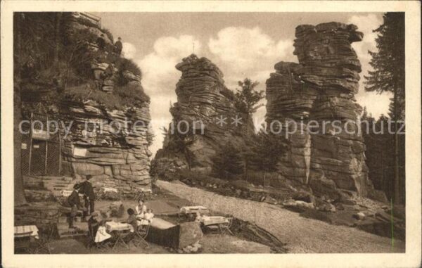 Greifensteine Erzgebirge Greifenstein Berghaus Felsformationen K