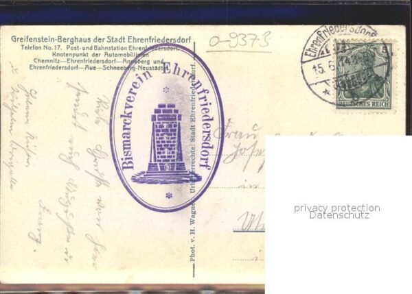 Greifensteine Erzgebirge Aussichtsfelsen Felsformationen Stempel – Bild 2