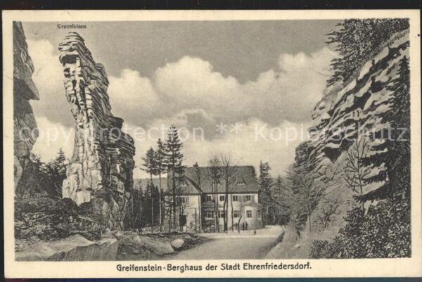 Greifensteine Erzgebirge Greifenstein Berghaus Felsformationen