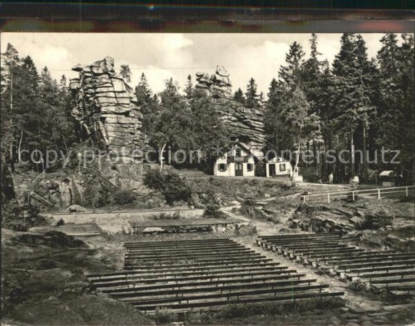 Greifensteine Erzgebirge Freilichtbühne Greifenstein Berghaus Fe