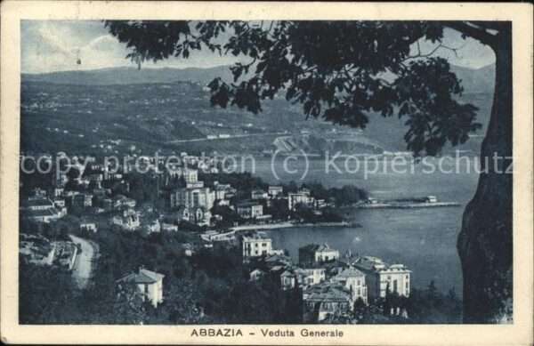Opatija Abbazia Panorama