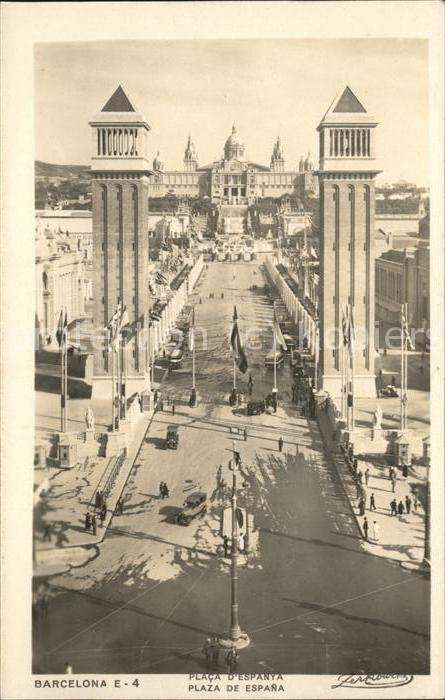 Barcelona Cataluna Plaza de Espana