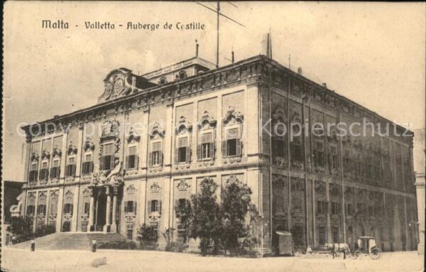 Valetta Malta Auberge de Castille