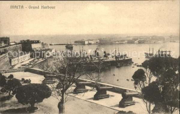 Malta Grand Harbour Schiffe