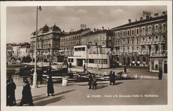 Fiume Rijeka Hafen