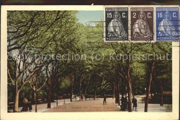 Lissabon Jardin do Camp Grande Kinder
