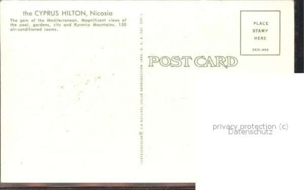 Nicosia Cyprus Hilton Hotel – Bild 2