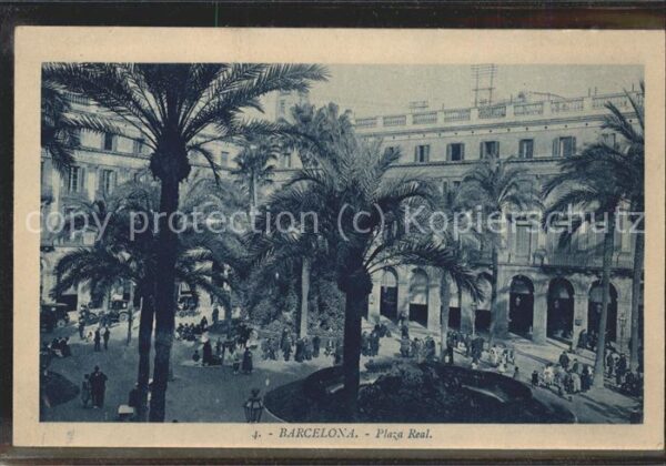 Barcelona Cataluna Plaza Real