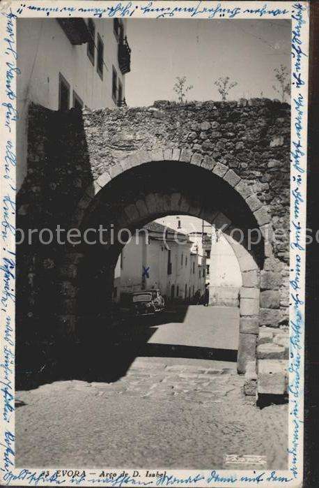 Evora Arco de D. Isabel