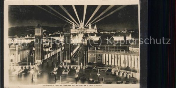 Barcelona Cataluna Exposition International